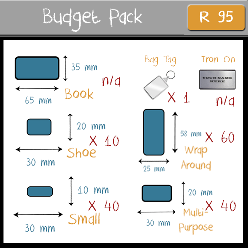 Let's Label It - Budget Pack